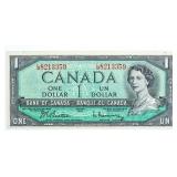 Bank of Canada 1954 One Dollar UNC