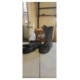 Rubber boots size large