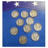 Mercury dimes