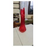 Large glass vase