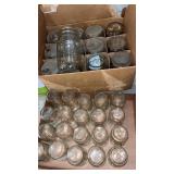 2 boxes of canning jars