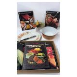 Cookbooks Pyrex Platter