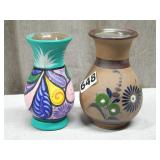 Two Clay Vases