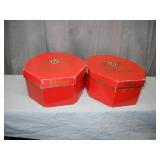 Two Vintage Hat Boxes