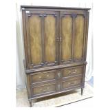 Walnut Amoire Cabinet