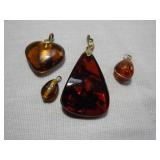 Amber Pendants