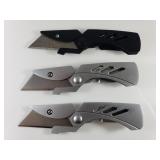 (3) Gerber Gear EAB Lite Utility Knives
