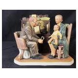 "First Annual Visit" - Norman Rockwell Figurine