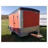 2002 United 7x12 Enclosed Trailer