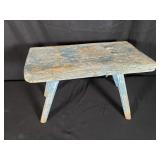 Vintage Blue Stool