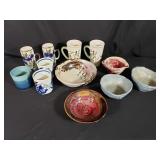 Pottery Mugs & Bowls