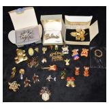 25+ Brooch & Pin Collection