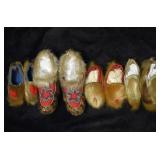 4 Pair of Native American Doll Moccasins - 1920