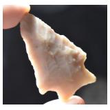 2 3/8" Novaculite Rice Lobbed Arrowhead found in P