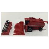 Case IH 1660 Combine W/Corn and Bean Head