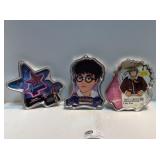 3 Wilton Metal Cake Pans- GI JOE-Potter-Hannah