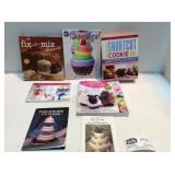 Lot of 7 Nice Clean Cupcakes Cooke Desserts Books