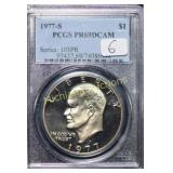 1977-S Ike Dollar PR69 DCAM PCGS