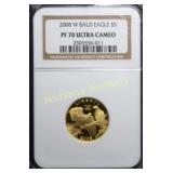 2008-W Bald Eagle $5.00 Gold PF70 UC NGC