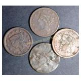 Large Cents x4