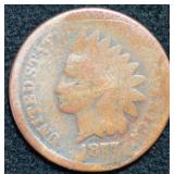 1877 Indian Head Cent