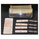 CARVEL HALL STEAK KNIVES BY BRIDELL GIFT SET