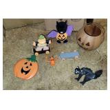 ASSTD HALLOWEEN DECOR, PUMPKIN, BAT, SCARE CROW &