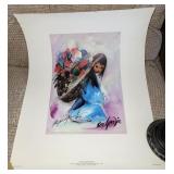 "A BEAUTIFUL BURDEN" DEGRAZIA , LIMITED EDITION