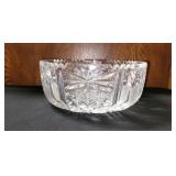 VTG CRYSTAL SERVING BOWL