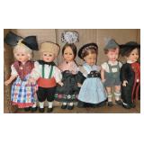 6 PC ASSTD INTERNATIONAL DOLLS #2