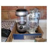 BATTERY OPERATED OLD BROOKLYN, CAMPING LANTERNS