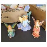 3 PC FAIRY FIGURINES