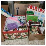 ASSTD CHRISTMAS GIFT BAGS, BOXES, TISSUE PAPER &