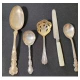 ASSTD SERVING UTENSILS MARKED"STERLING", OTHER