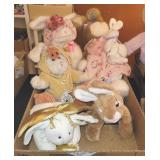 ASSTD PLUSH BUNNIES, BOYDS, OTHER