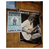 2 PC KEITH URBAN POSTERS,