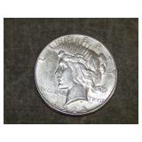 1928 s Peace SILVER Dollar marked BU BETTER DATE