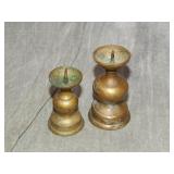 Pair of tiny 18th Century? candle holders