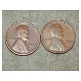 1922 D & 1924 D Lincoln Cents SEMI KEY DATES