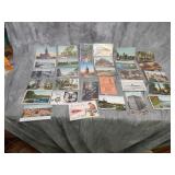 Lg Group of ANTIQUE Postcards all Wisconsin