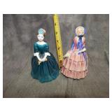 Pair of Royal Doulton Figurines Biddy & Cherie