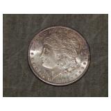 1884 O Morgan SILVER Dollar UNC to me U Grade