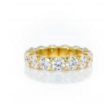 18k Gold 7.50 ctw Round Diamond Eternity Ring Band