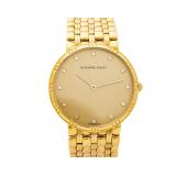 Audemars Piguet Diamond Dial 18kt Gold Watch