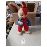 Ruston star creation rabbit rubber face 15" tall