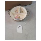 Baby feeding bowl excello warmer 6.5" wide