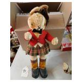 Vtg gund rabbit 17" tall Scottish