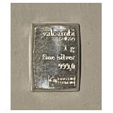 1 Gram .999 Silver Bar