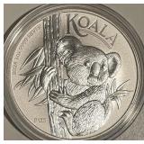 Australia 2024 Silver Troy Oz $1