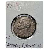 1977-D Jefferson Nickel